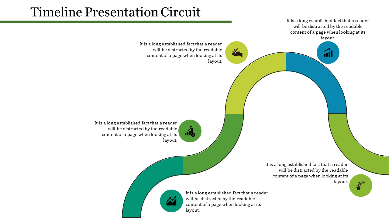 Creative Inferential TimeLine Presentation PowerPoint